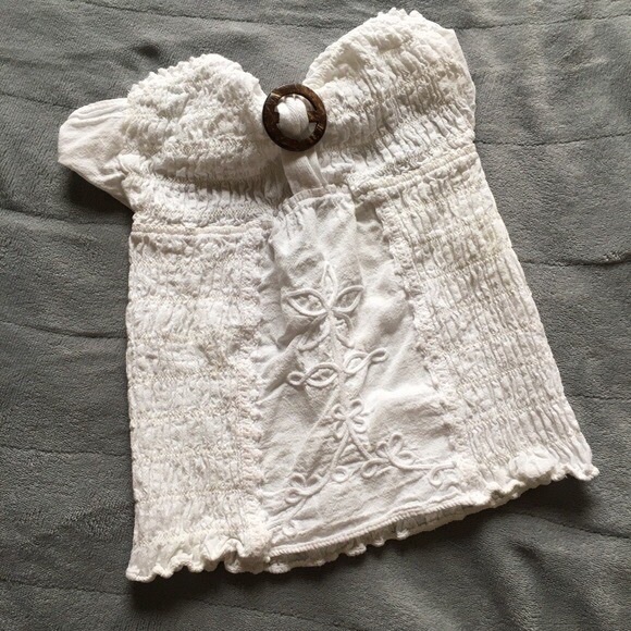 Cotton Natural Tops - Cotton Natural NWOT Cotton Tube Top